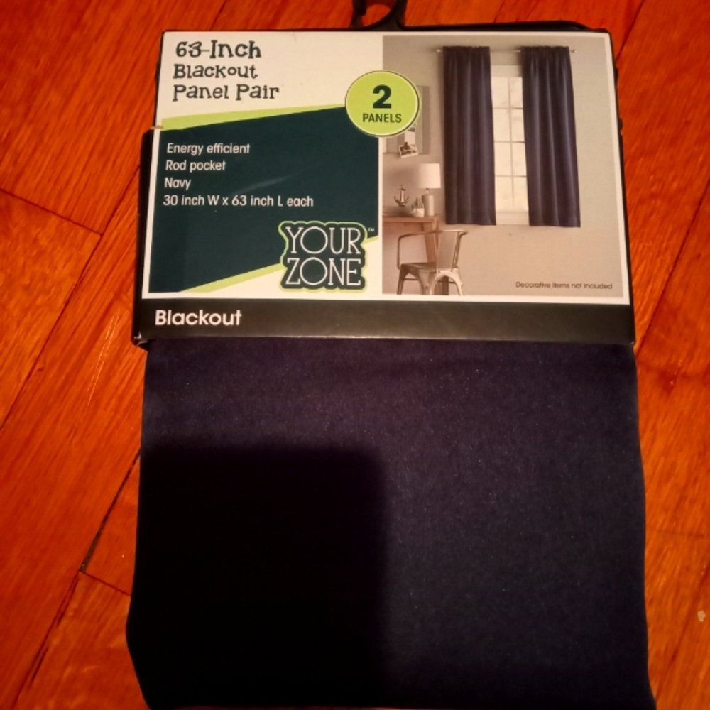 Blackout curtains